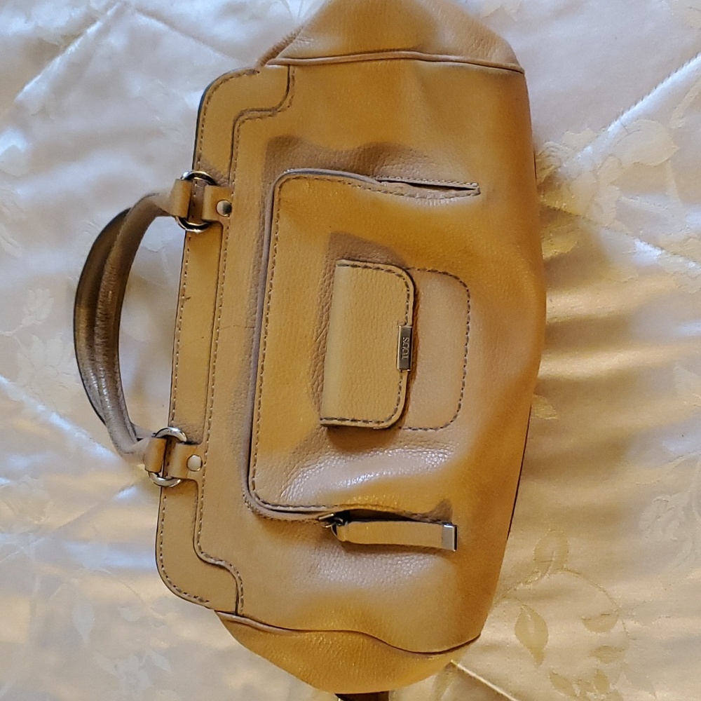 Tod's Mustard Shoulder Bag